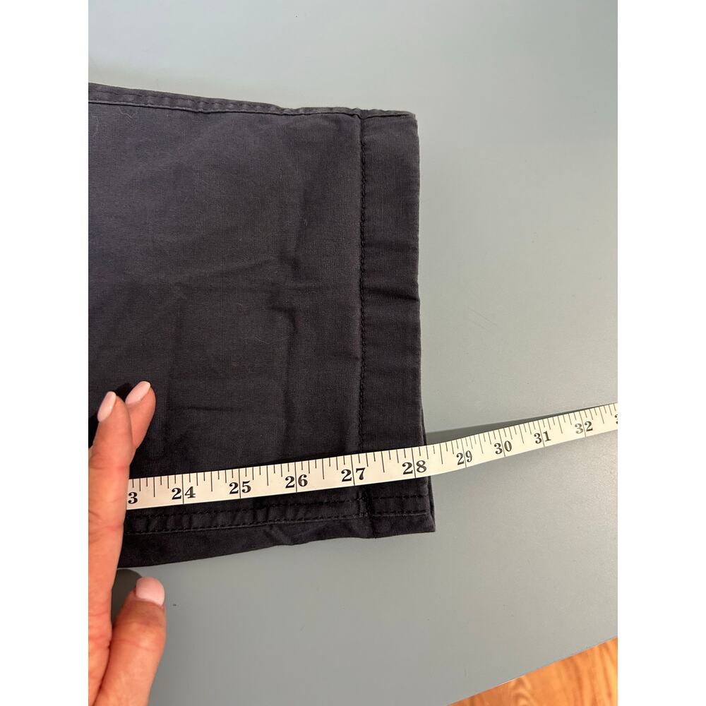L.L. Bean flannel lined blue pants womens 16 petite favorite fit cargo gorpcore - Picture 8 of 8